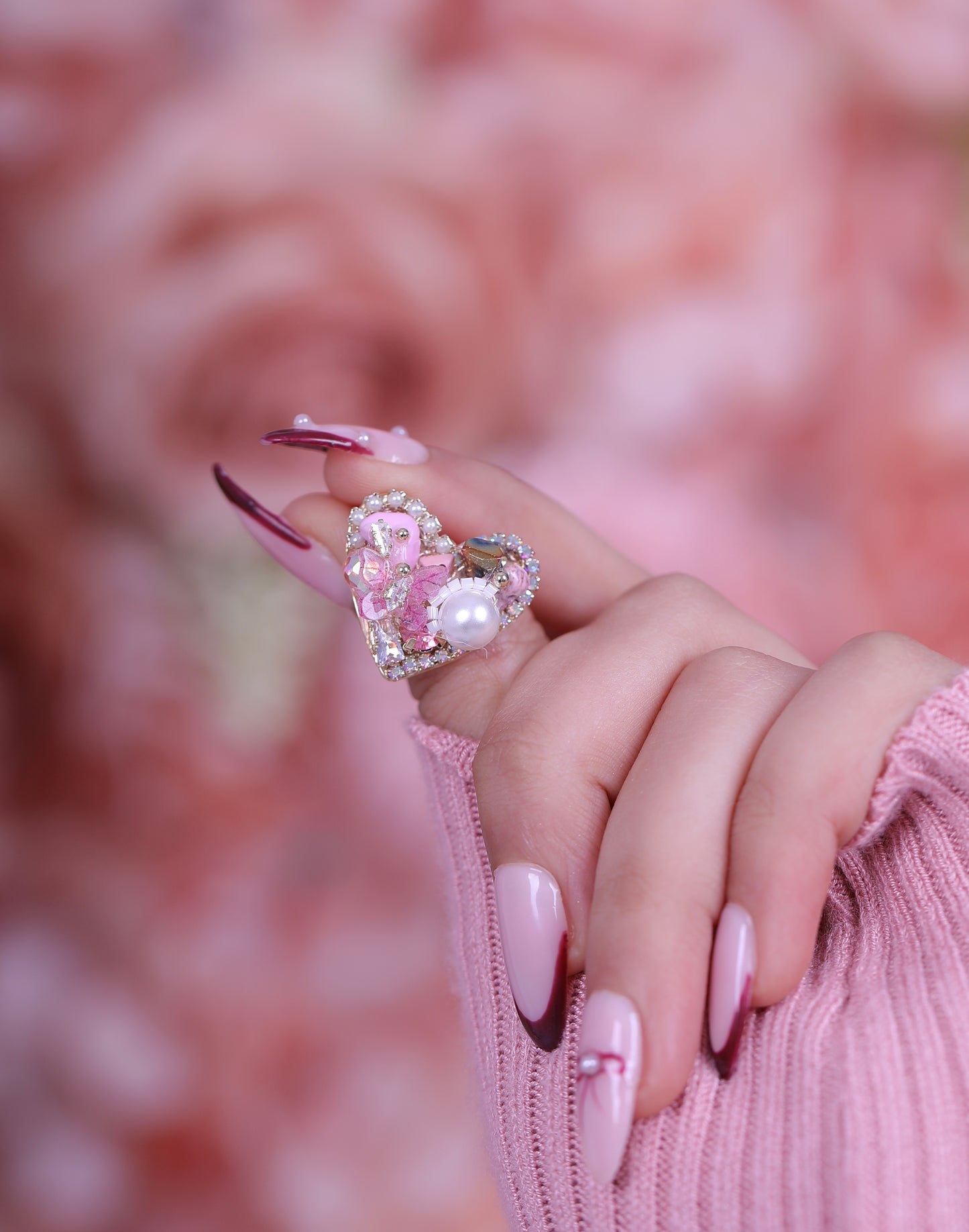 Boucle D'oreille Fuchsia
