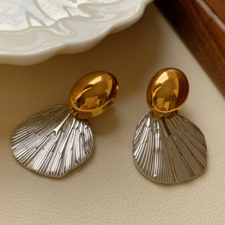Boucle D'oreille Oval Touch