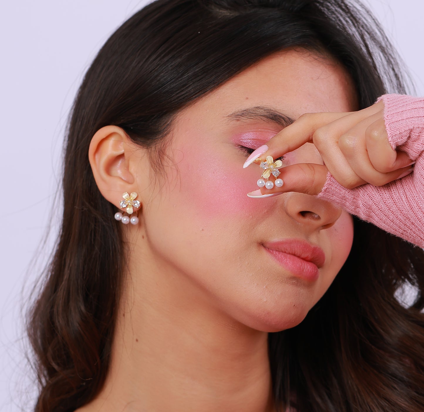 Boucle D'oreille Petite Point