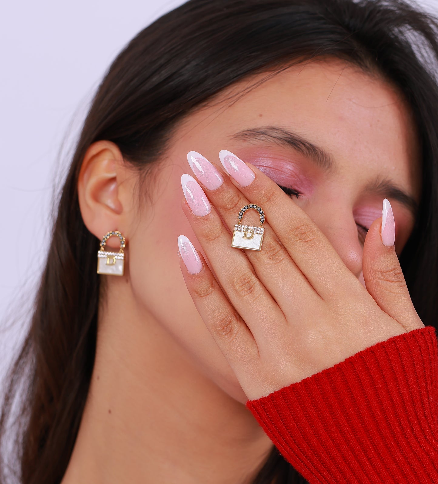 Boucle D'oreille Garnet