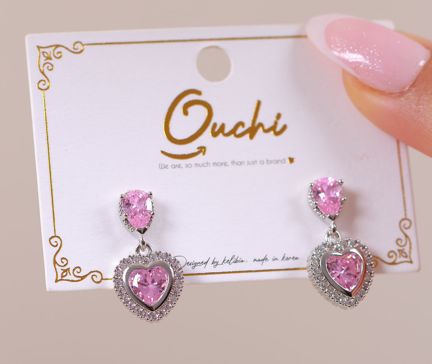 Boucle D'oreille Harris Heart