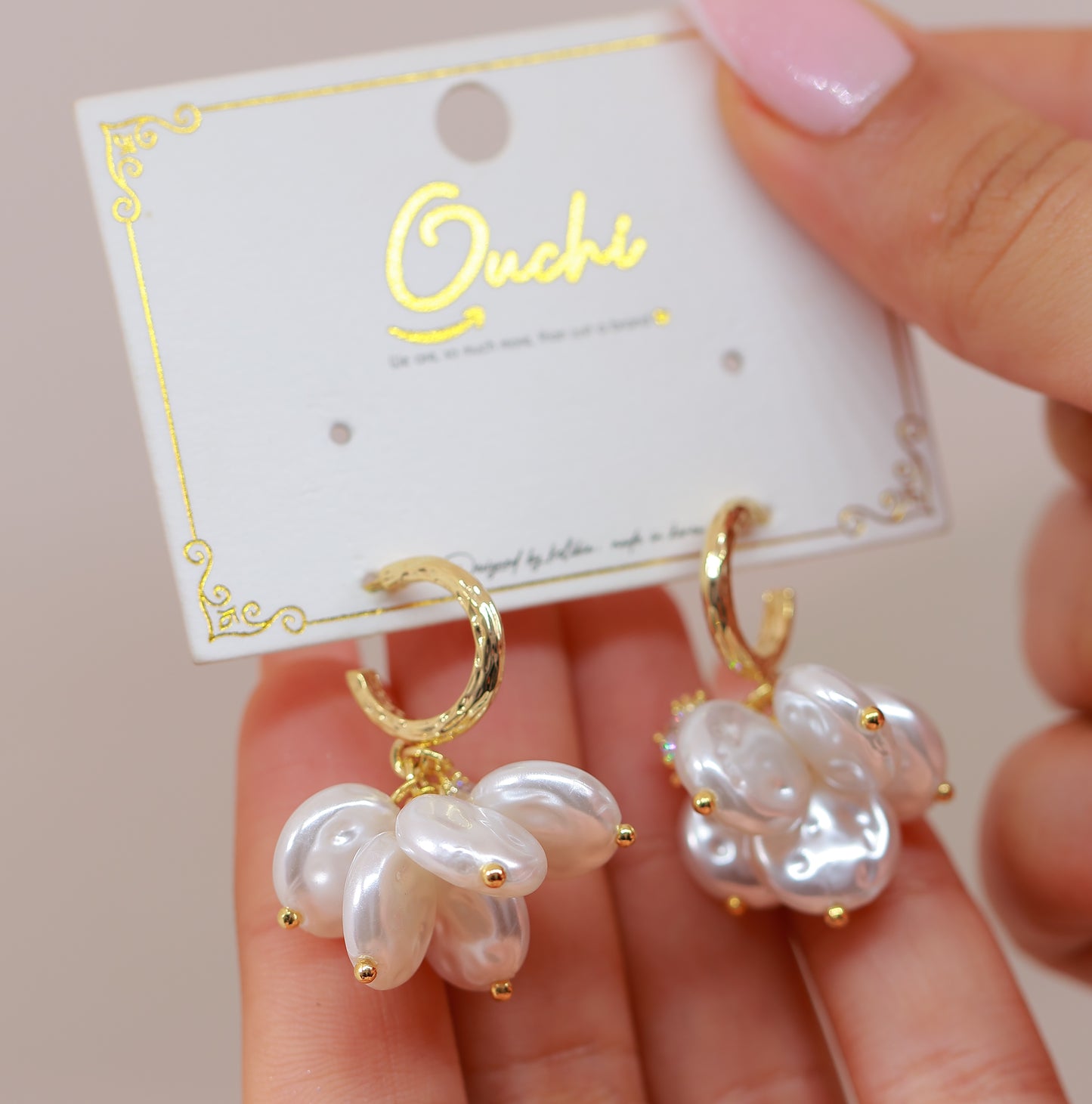 Boucle D'oreille Ricci Pearl