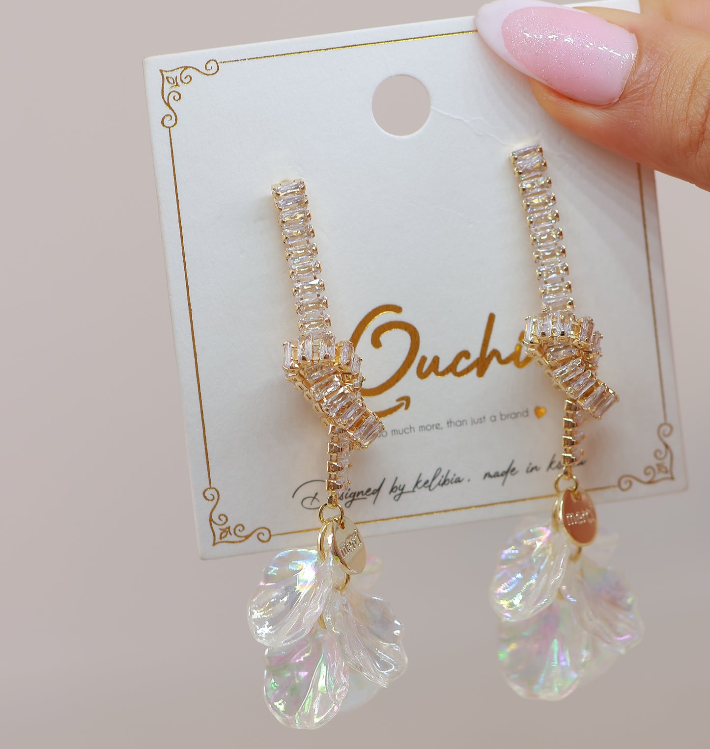 Boucle D'oreille Yarrow Flower