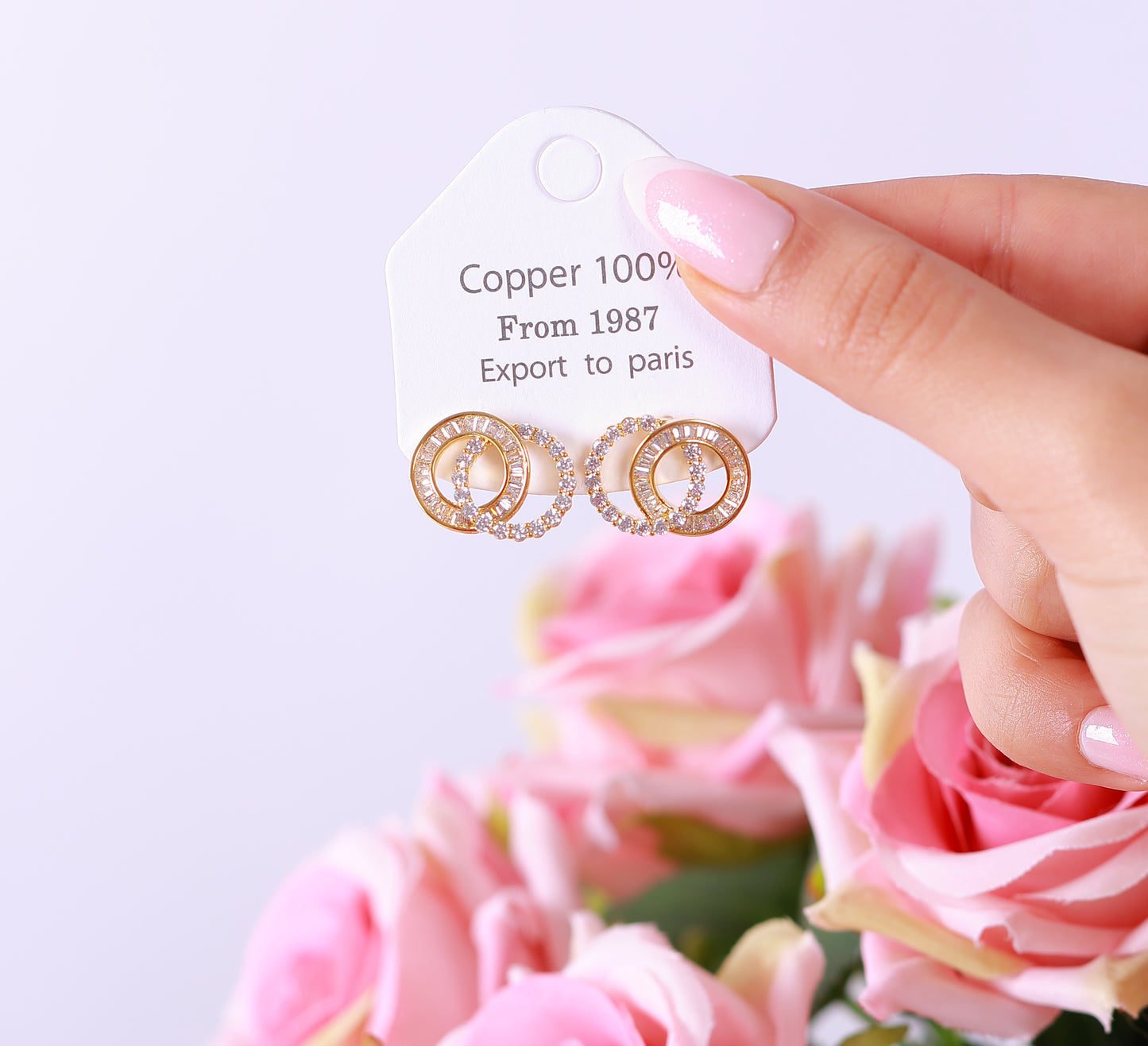 Boucle D'oreille Golden Aurelia