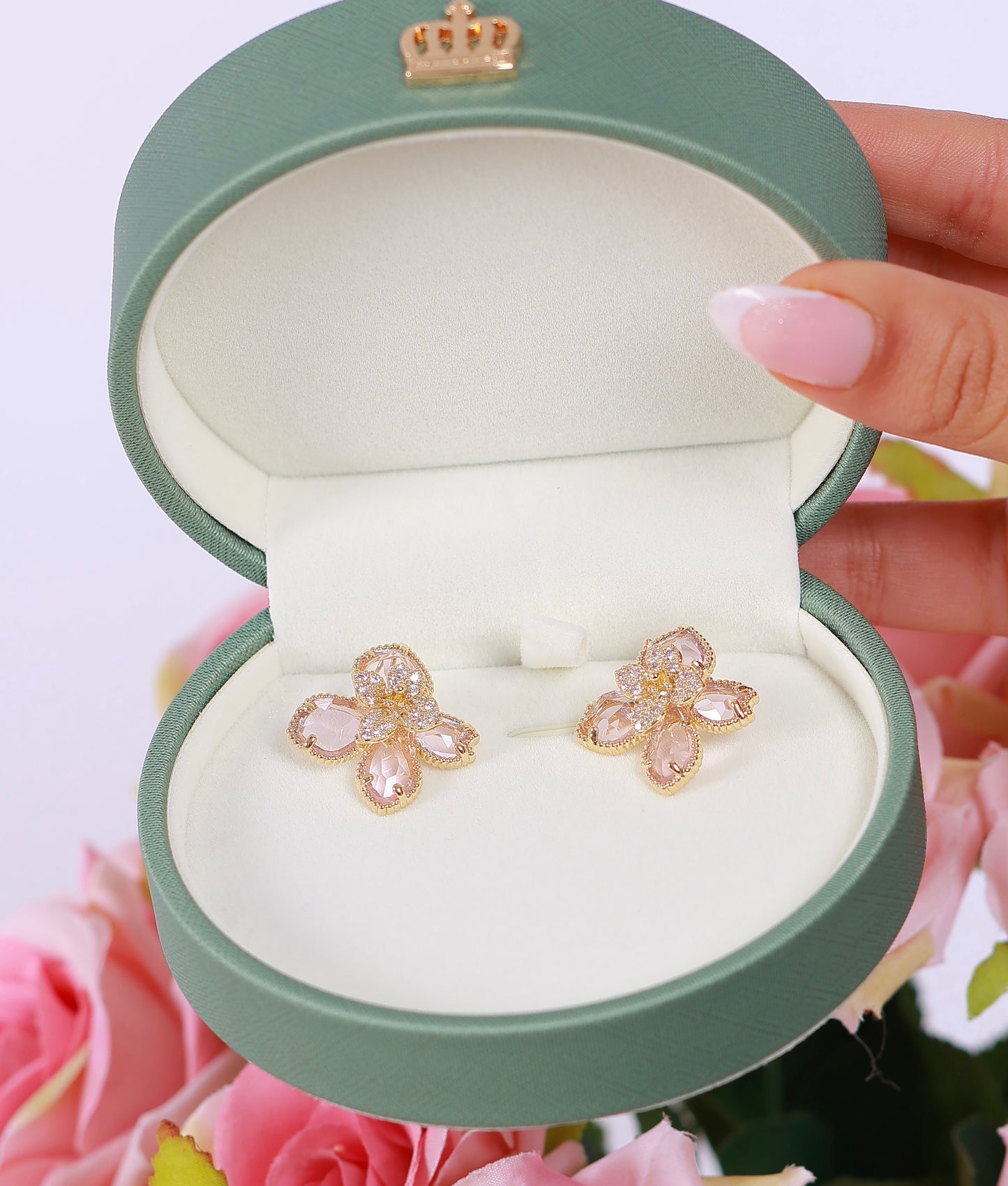 Boucle D'oreille Aster