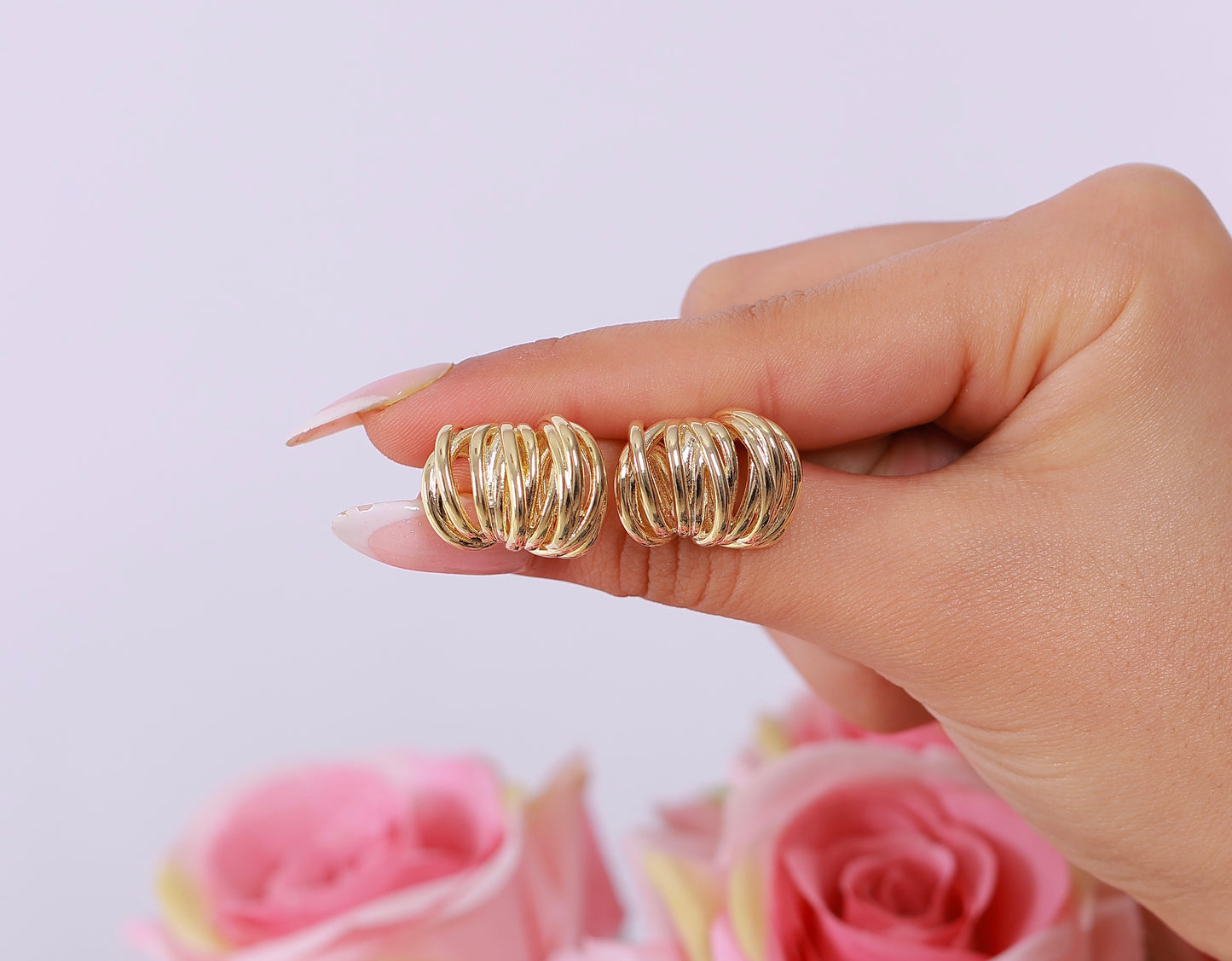 Boucle D'oreille Saffron Glow