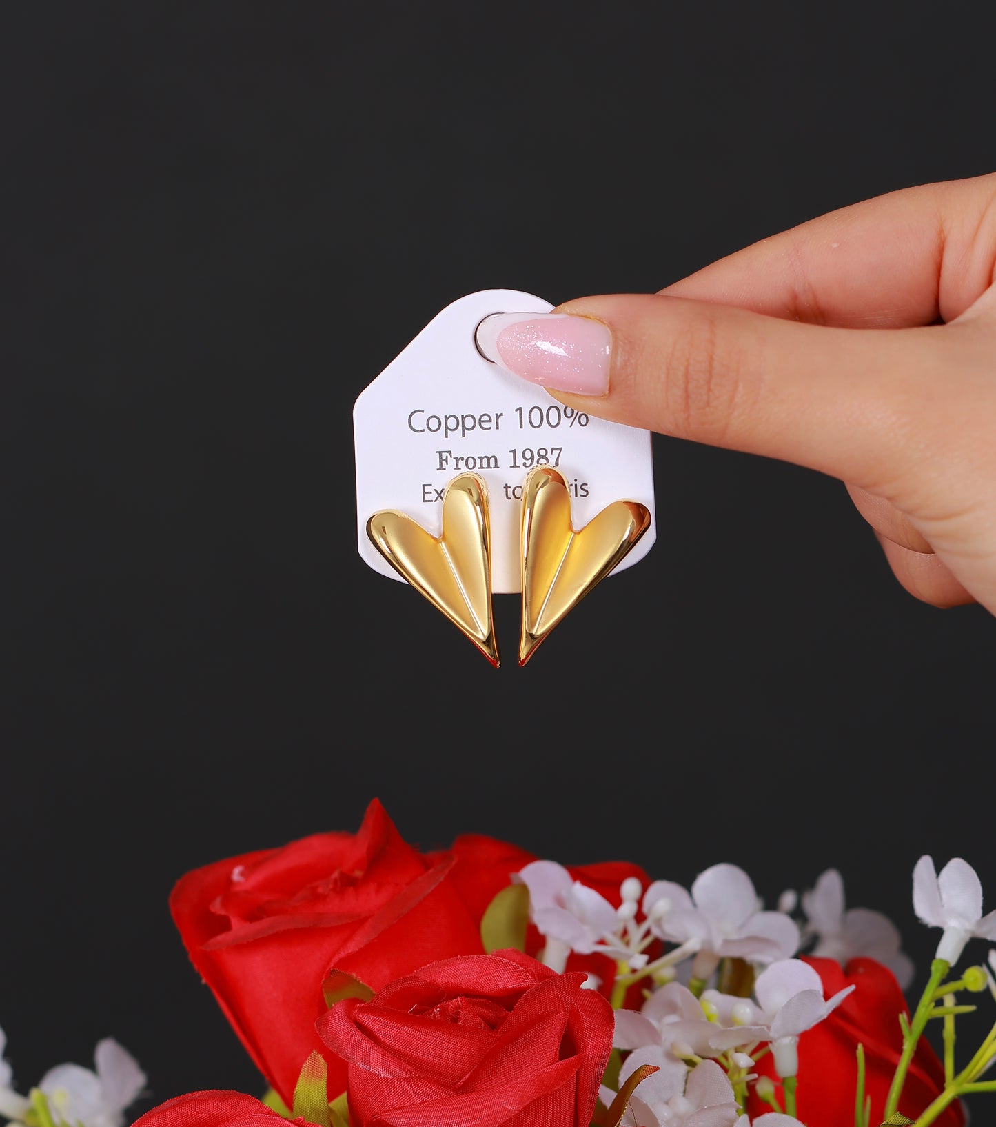 Boucle D'oreille Ambre Kiss