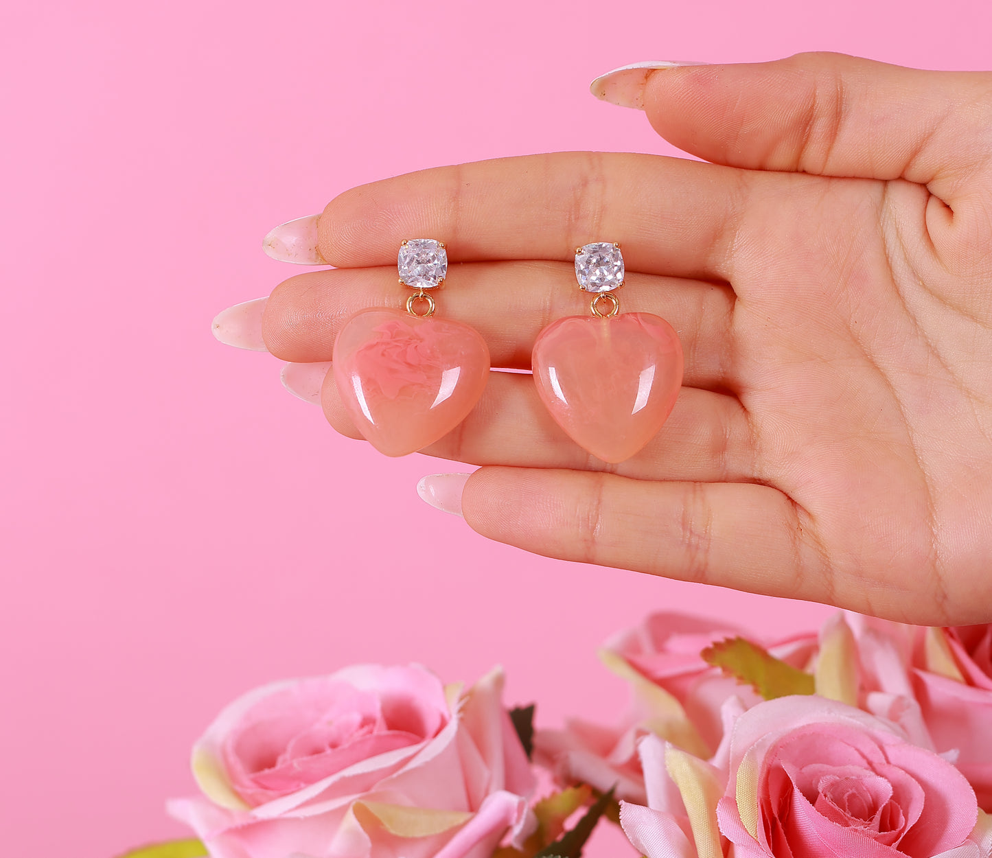 Boucle D'oreille Bianca Pink