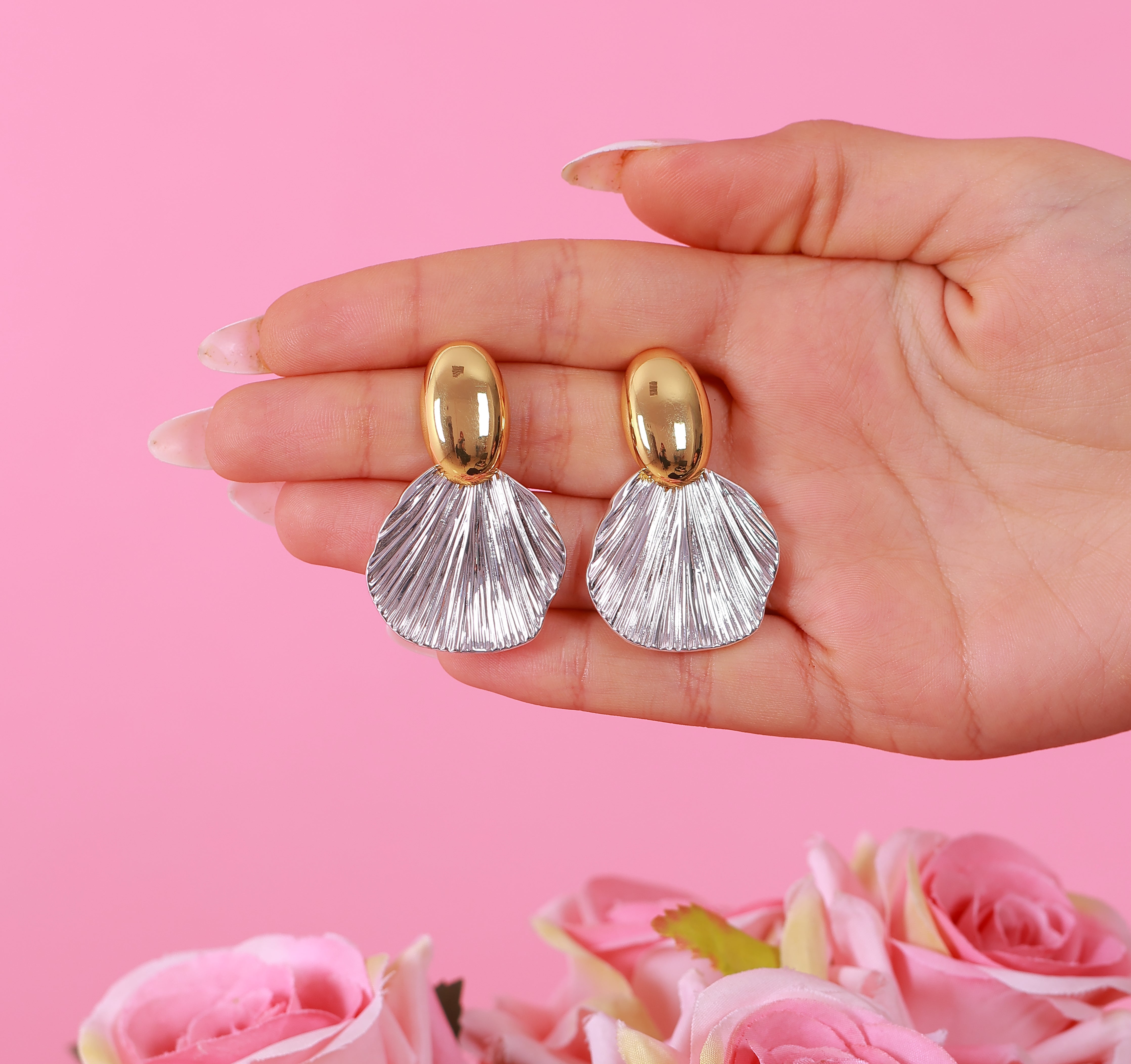 Boucle D'oreille Oval Touch