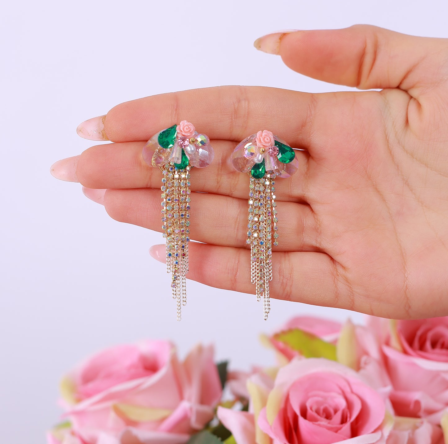 Boucle D'oreille Begonia