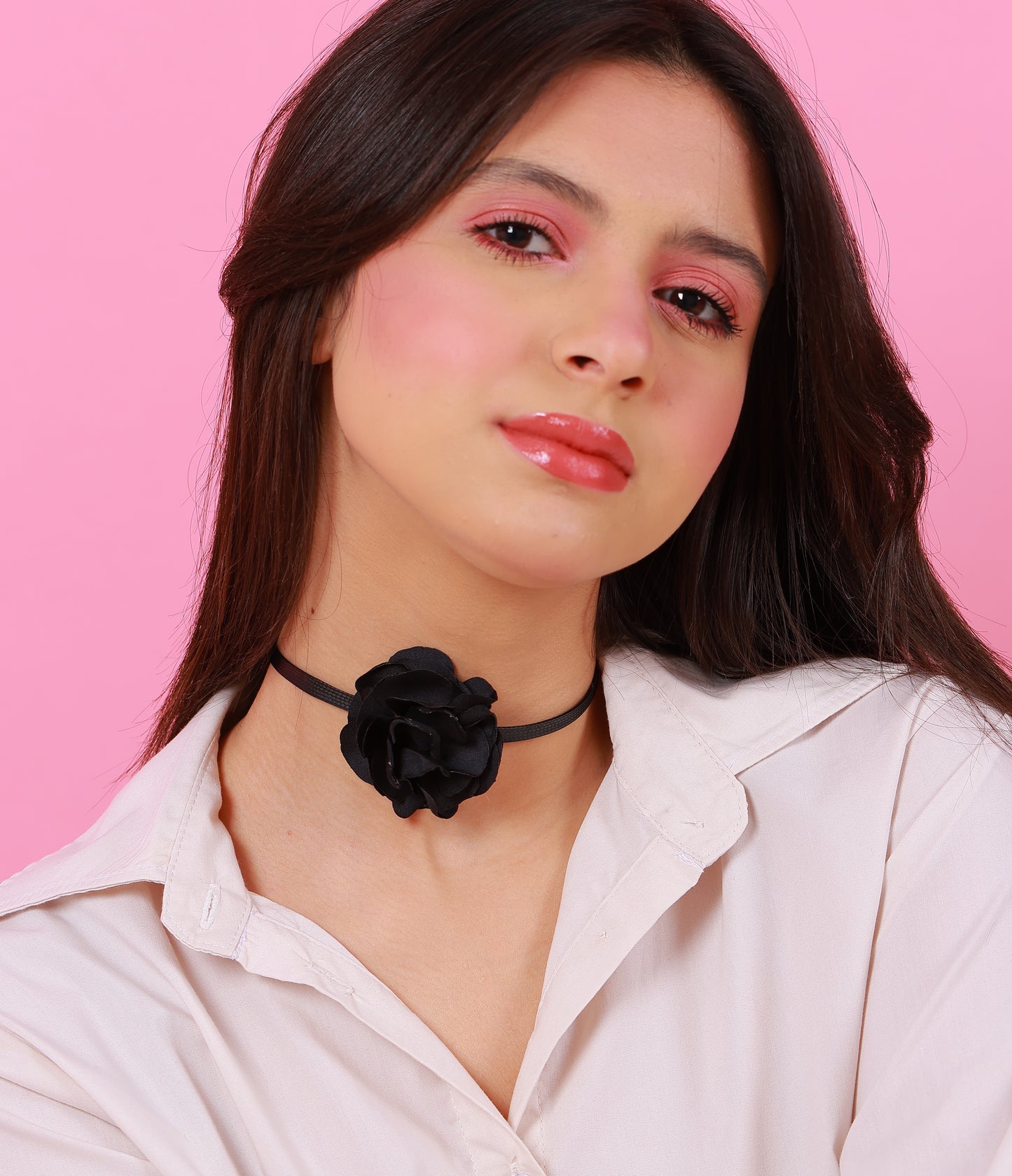 Collier Choker Fleur