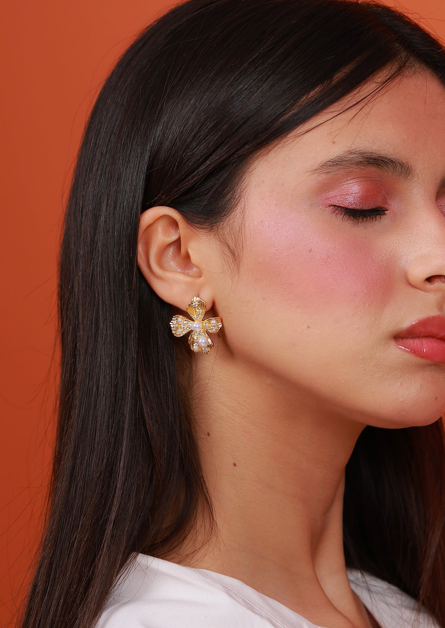 Boucle D'oreille Lustrous Alloy