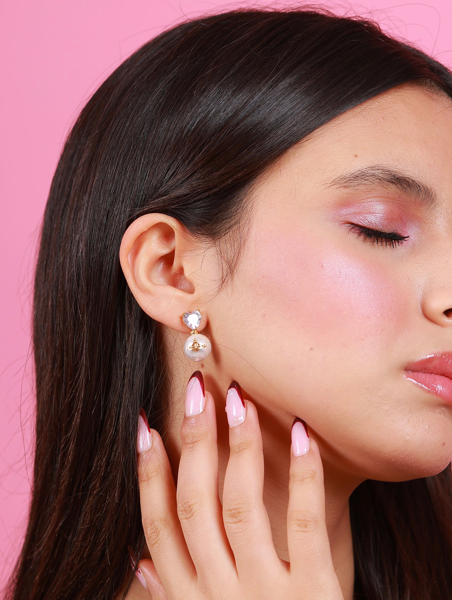 Boucle D'oreille Pure White