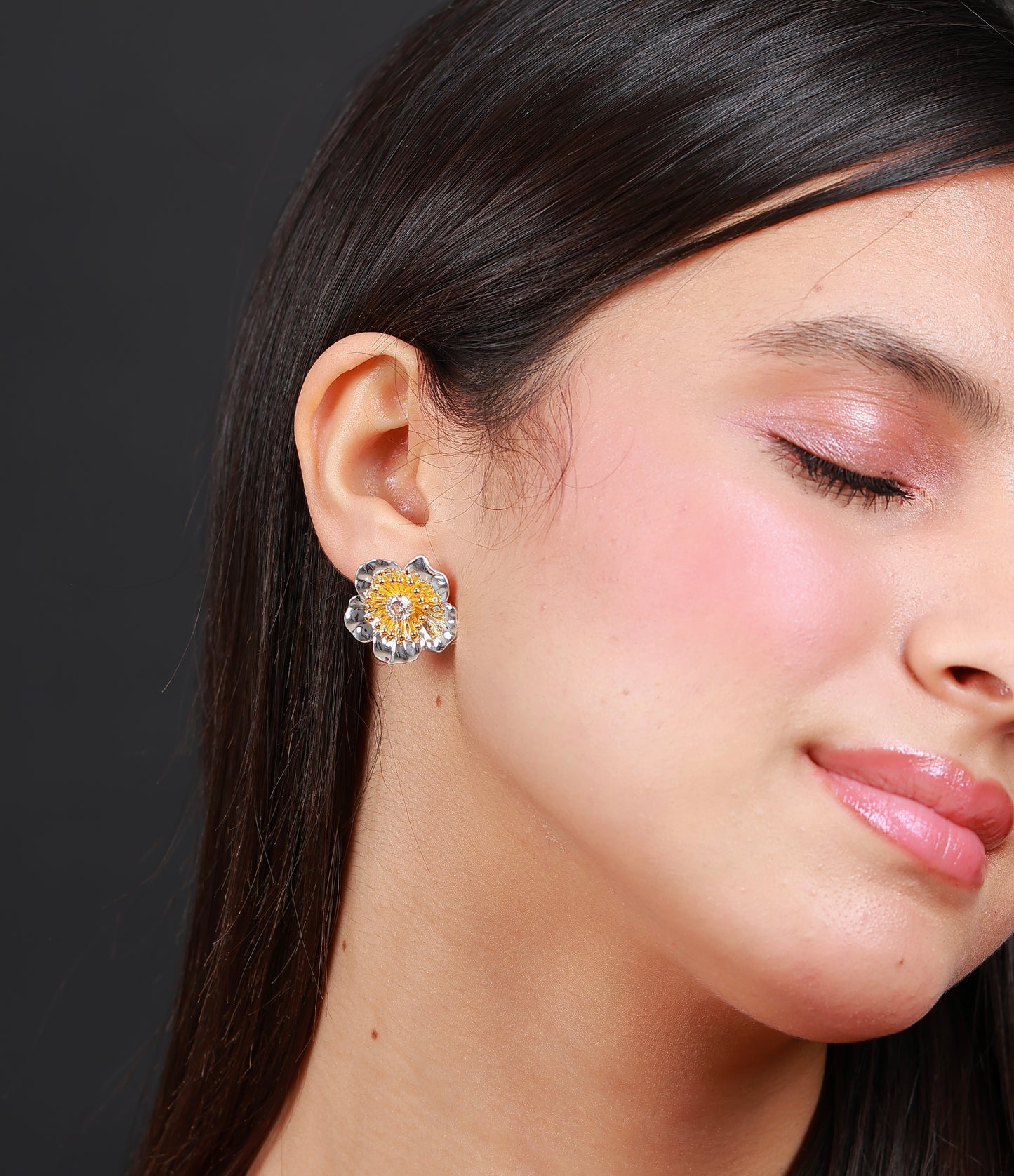 Boucle D'oreille Silver Cascade