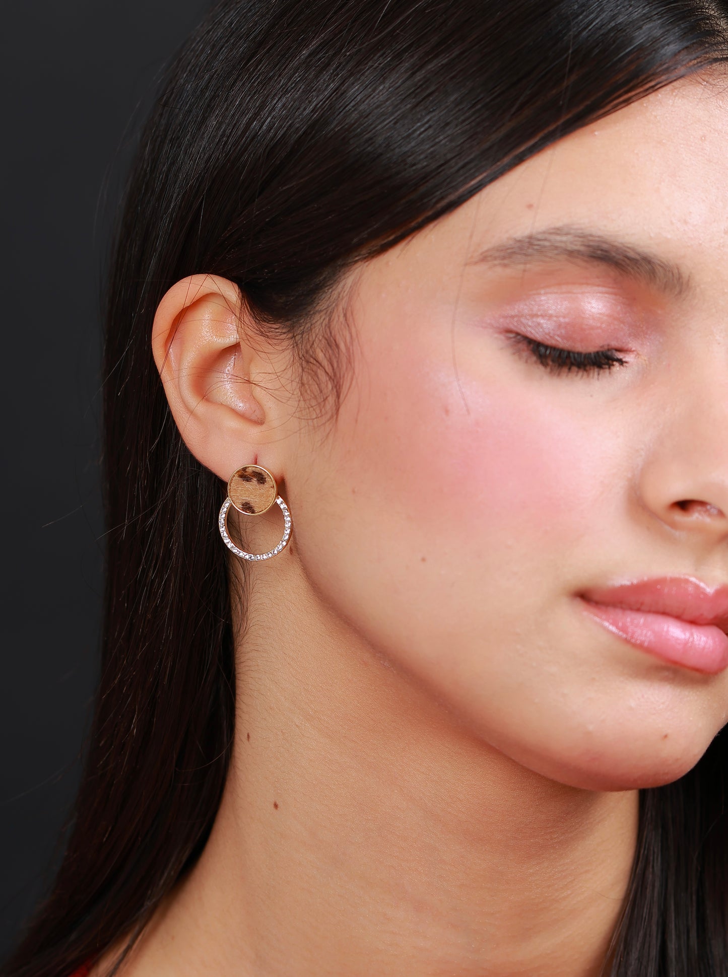 Boucle D'oreille Frosted Elegance