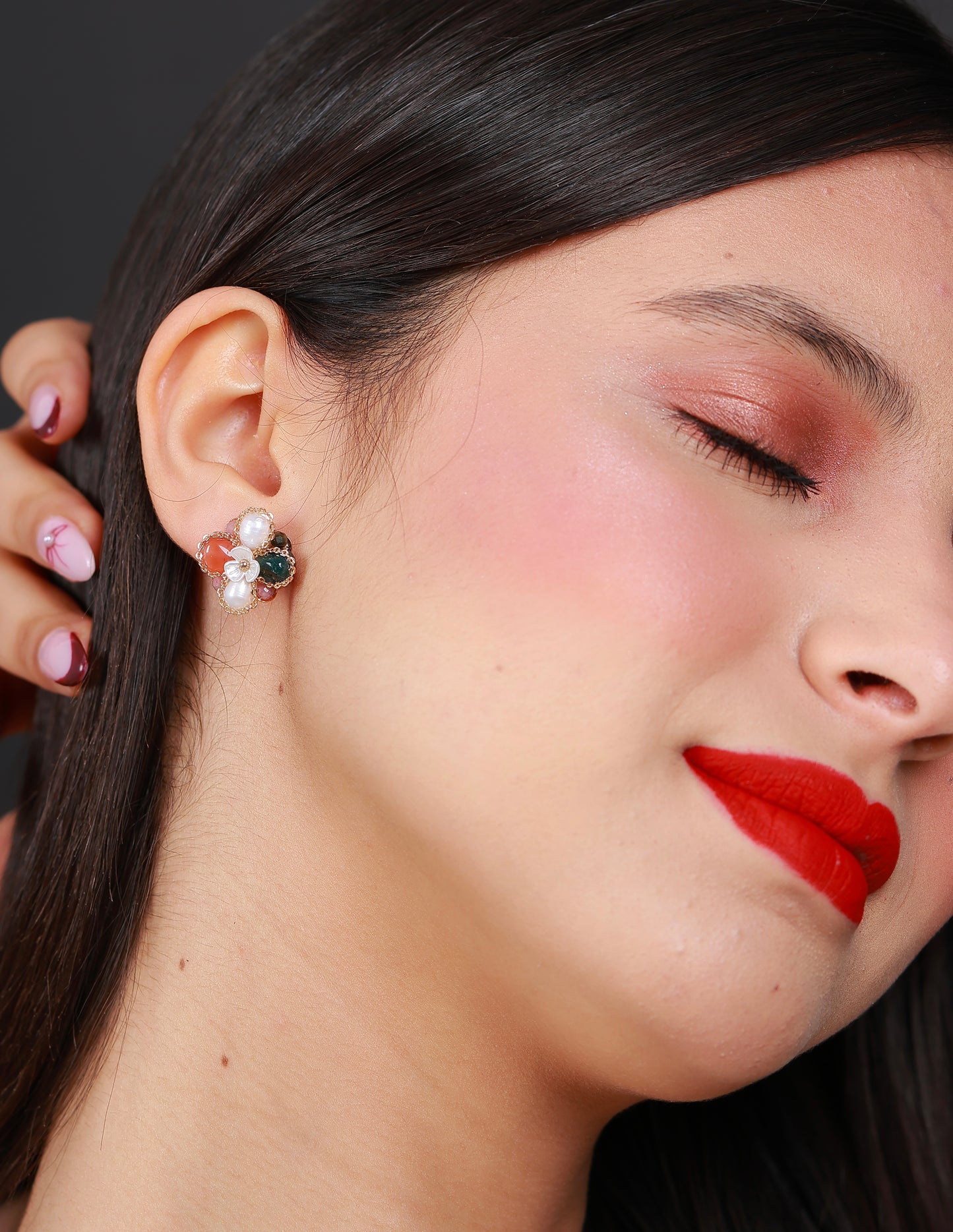 Boucle D'oreille Mira Halo