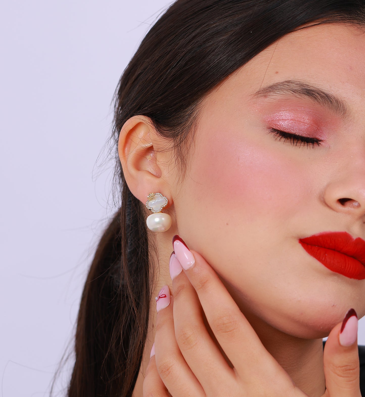 Boucle D'oreille Deluca Pearl