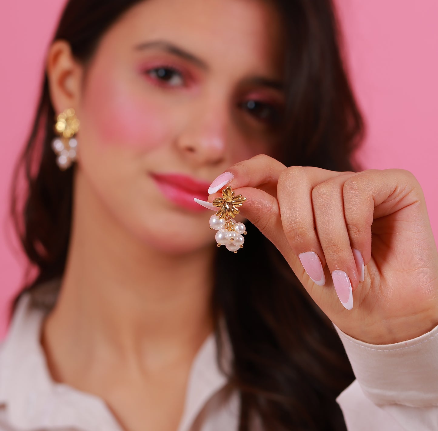 Boucle D'oreille Nova Pearl