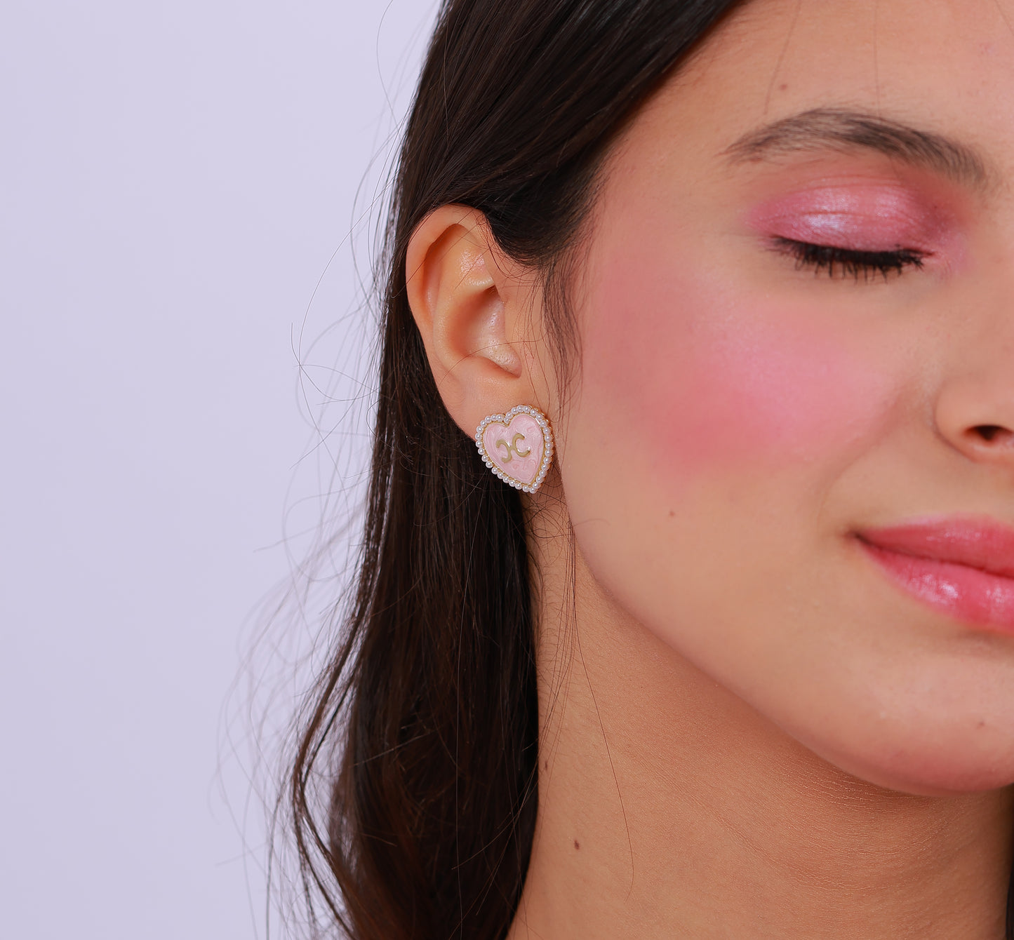 Boucle D'oreille Ophelia Pink