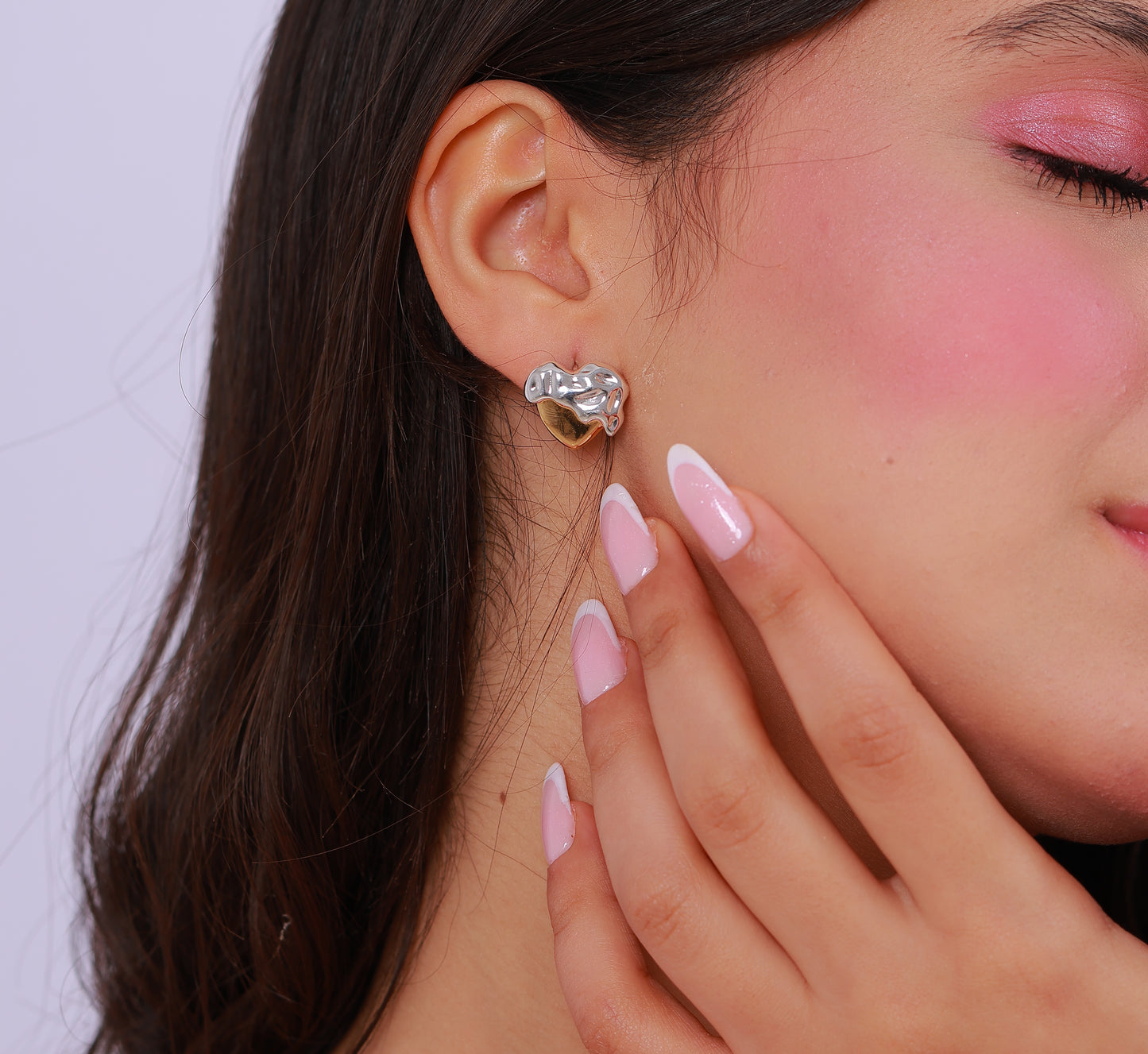 Boucle D'oreille Genevieve Heart