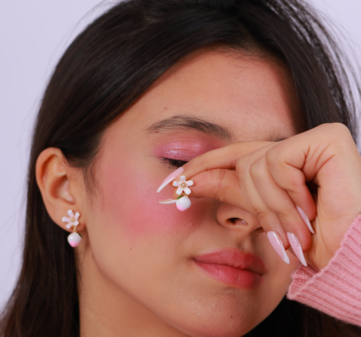 Boucle D'oreille Odessa Rose