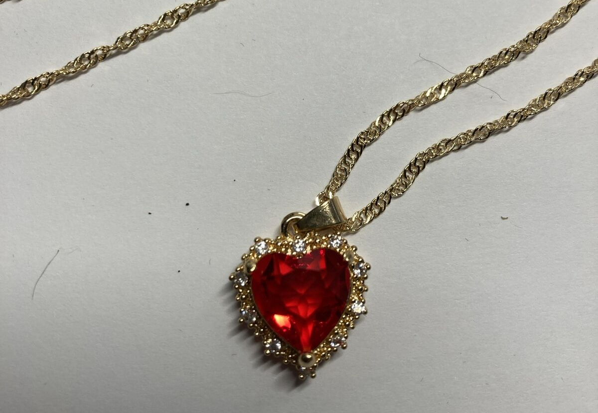 Collier - Red Heart