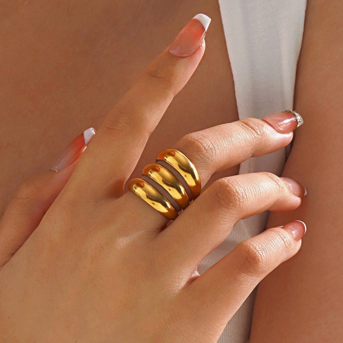 Bague Golden Blaze