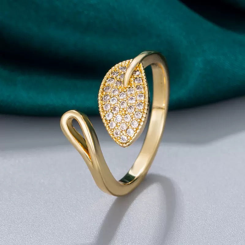 Bague Golden Flare
