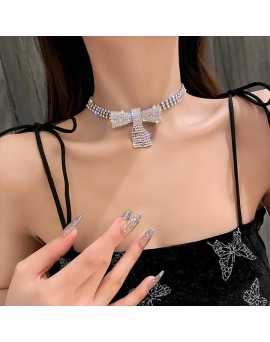 Collier Choker Papillon