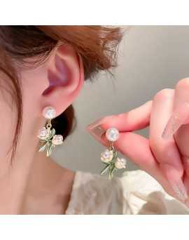 Boucles d'oreilles Fleur