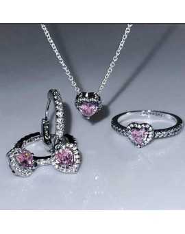 Set Pandora pinky Heart