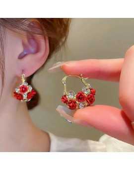 Boucles d'oreilles fleurs