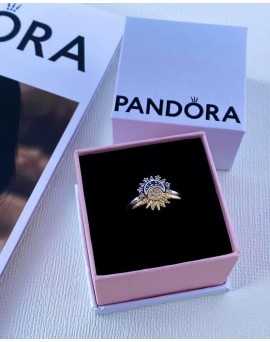 Bague Pandora Lune et Soleil