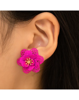 Boucles d'oreilles Fleur