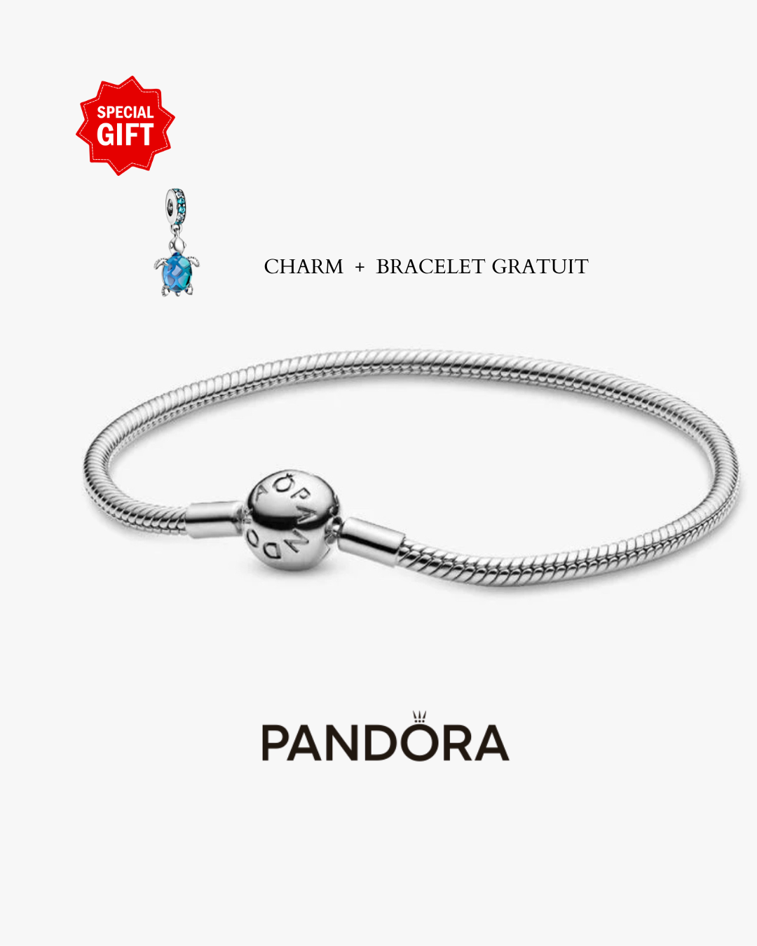 Bracelet - Pandora Sea Turtle - Charm