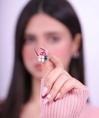 Boucle D'oreille Tropical Hibscus