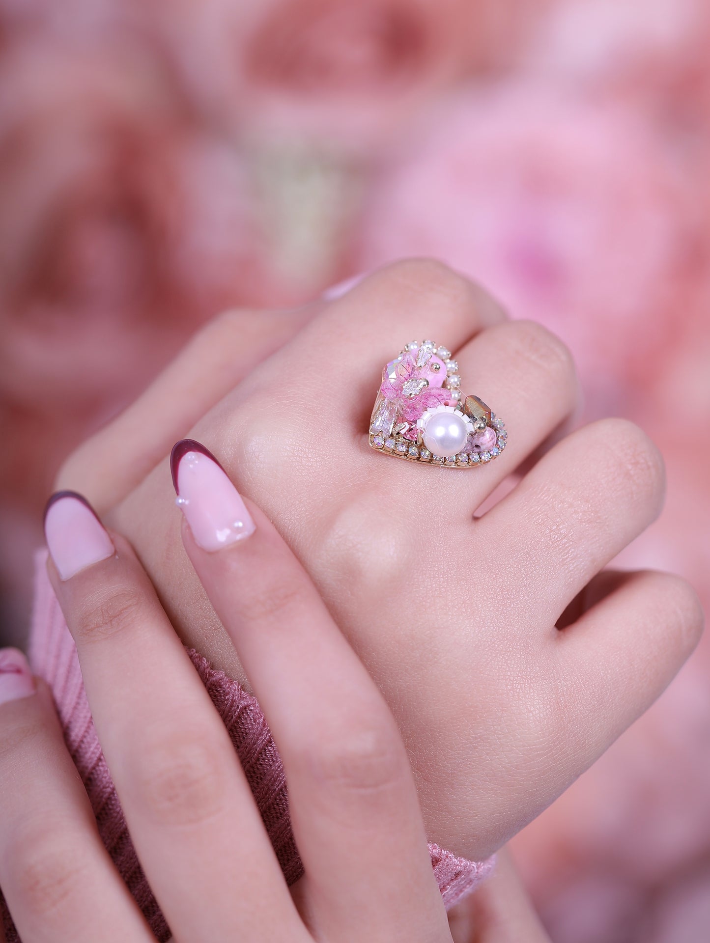 Boucle D'oreille Fuchsia