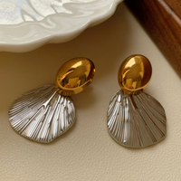 Boucle D'oreille Oval Touch