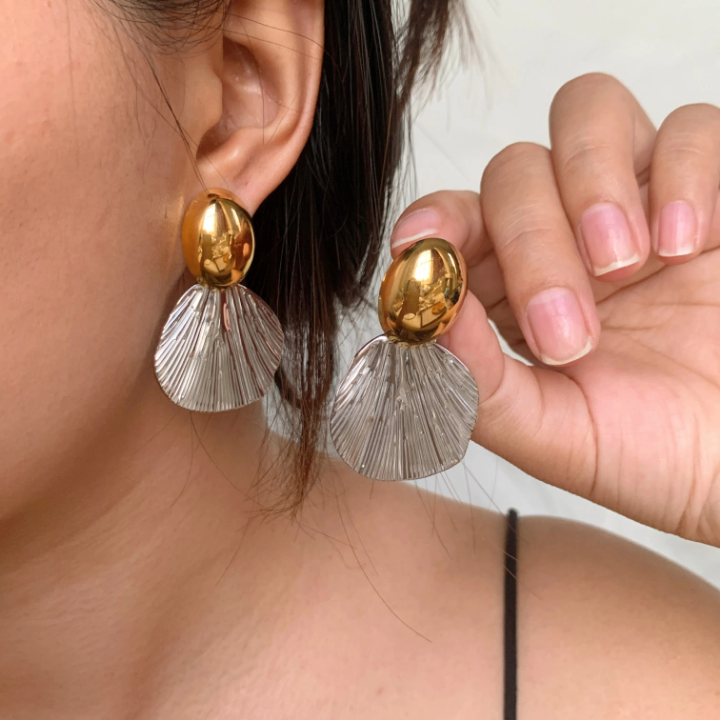 Boucle D'oreille Oval Touch