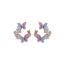 Boucles d'oreilles Papillon