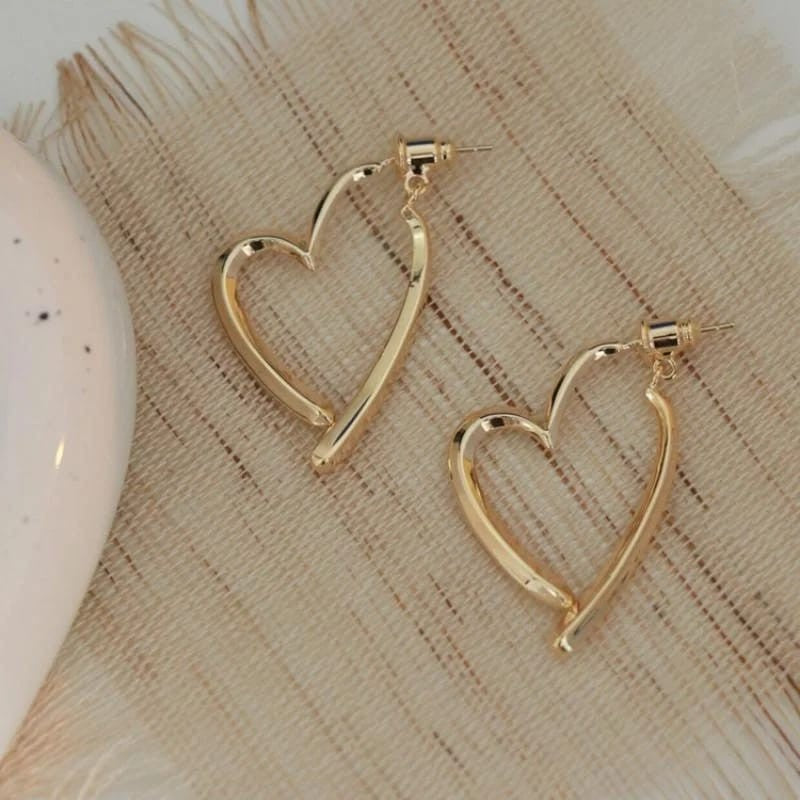 Boucles d'oreilles Coeur