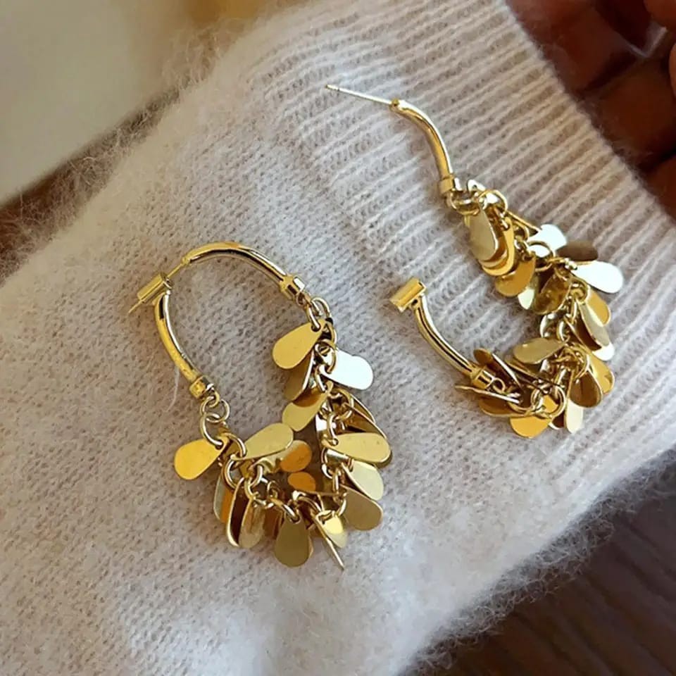 Boucles d'oreilles Gold