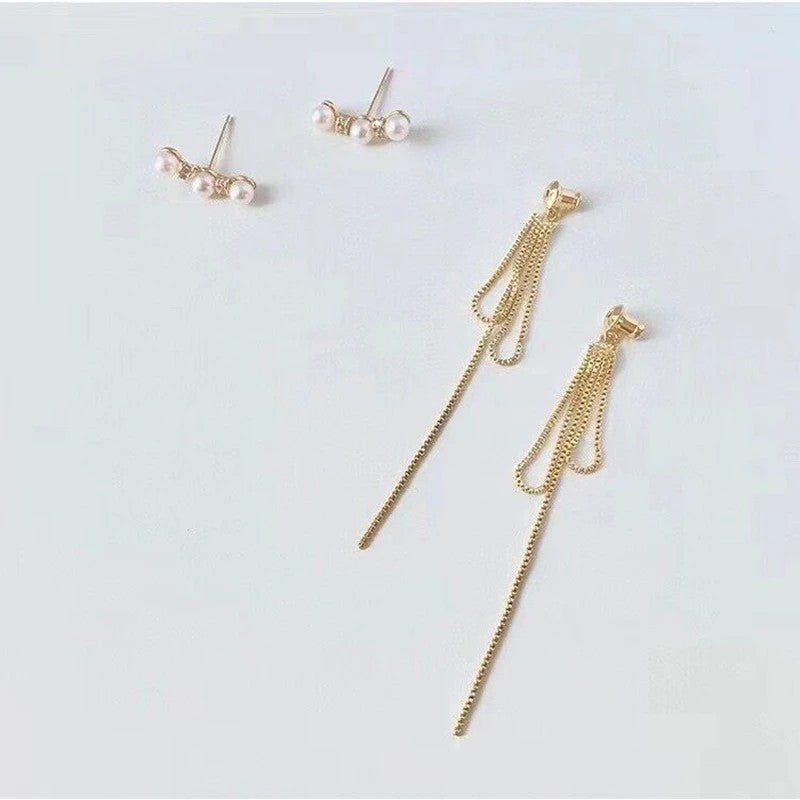 Boucles d'oreilles Perles