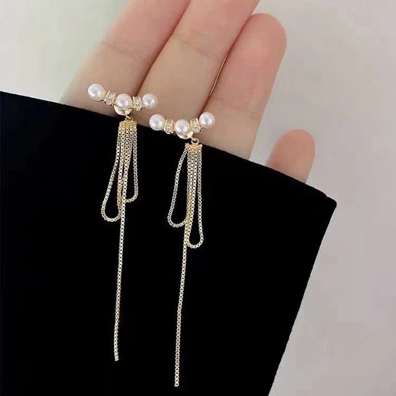 Boucles d'oreilles Perles