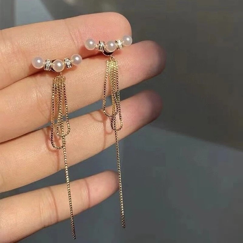 Boucles d'oreilles Perles