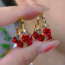 Boucles d'oreilles fleurs