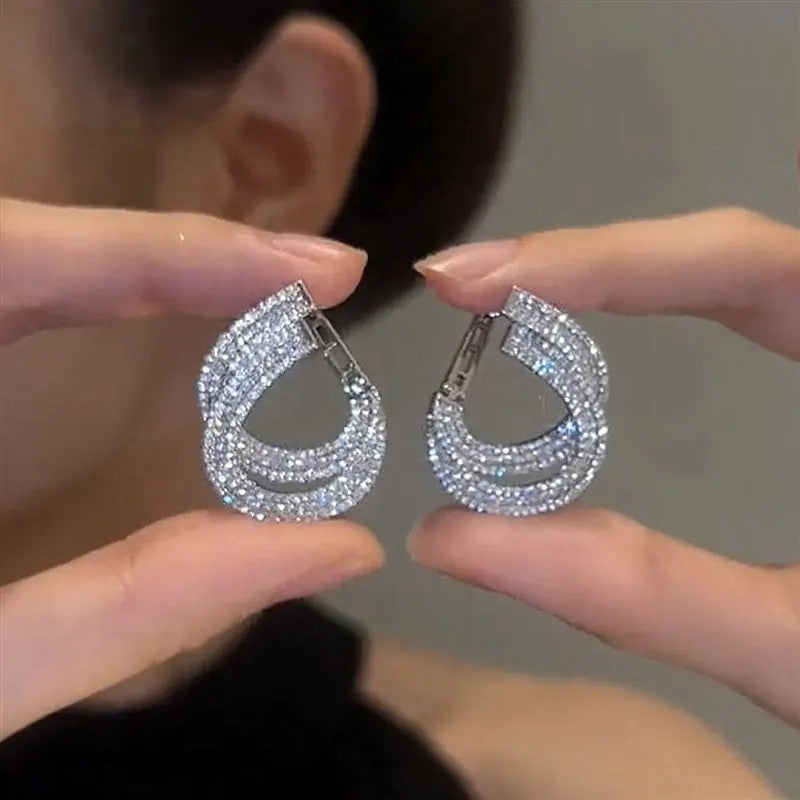 Boucles d'oreilles Bling