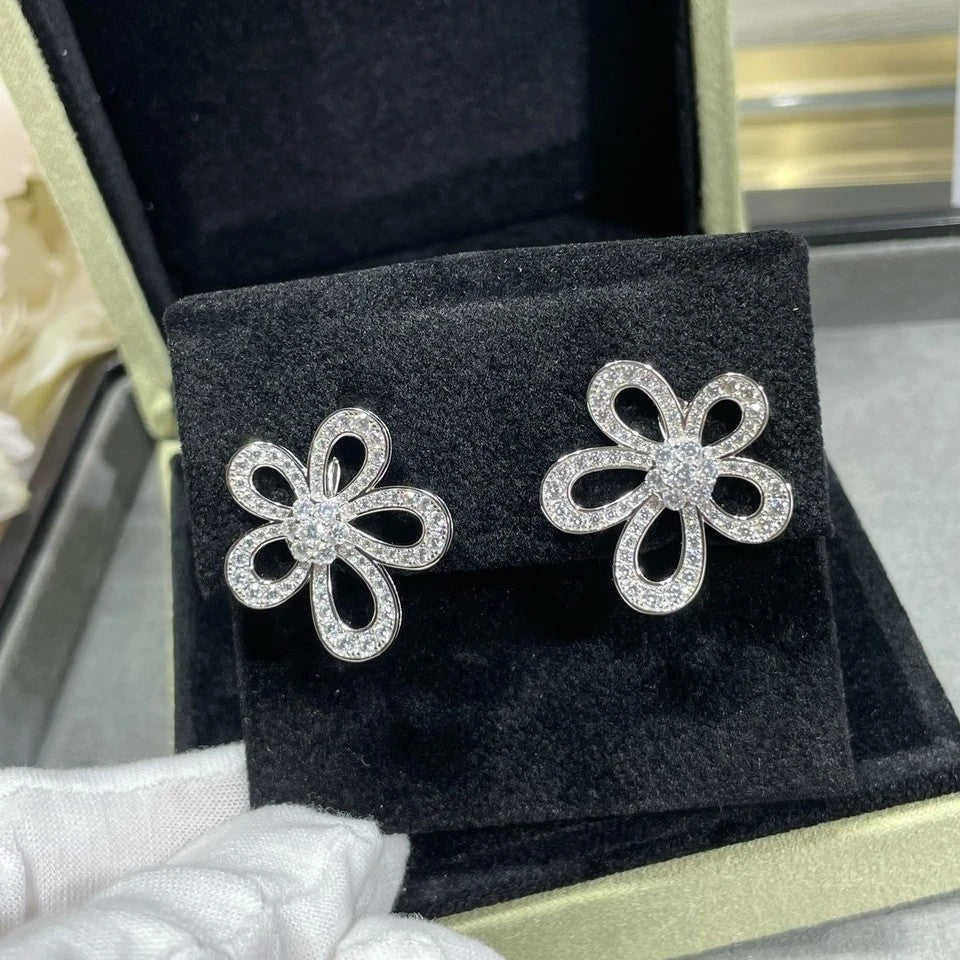 Boucles d'oreilles Fleur