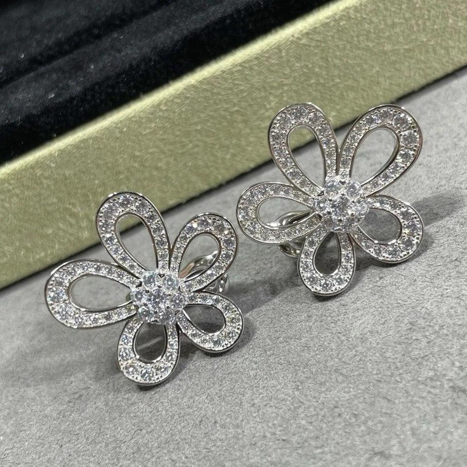 Boucles d'oreilles Fleur