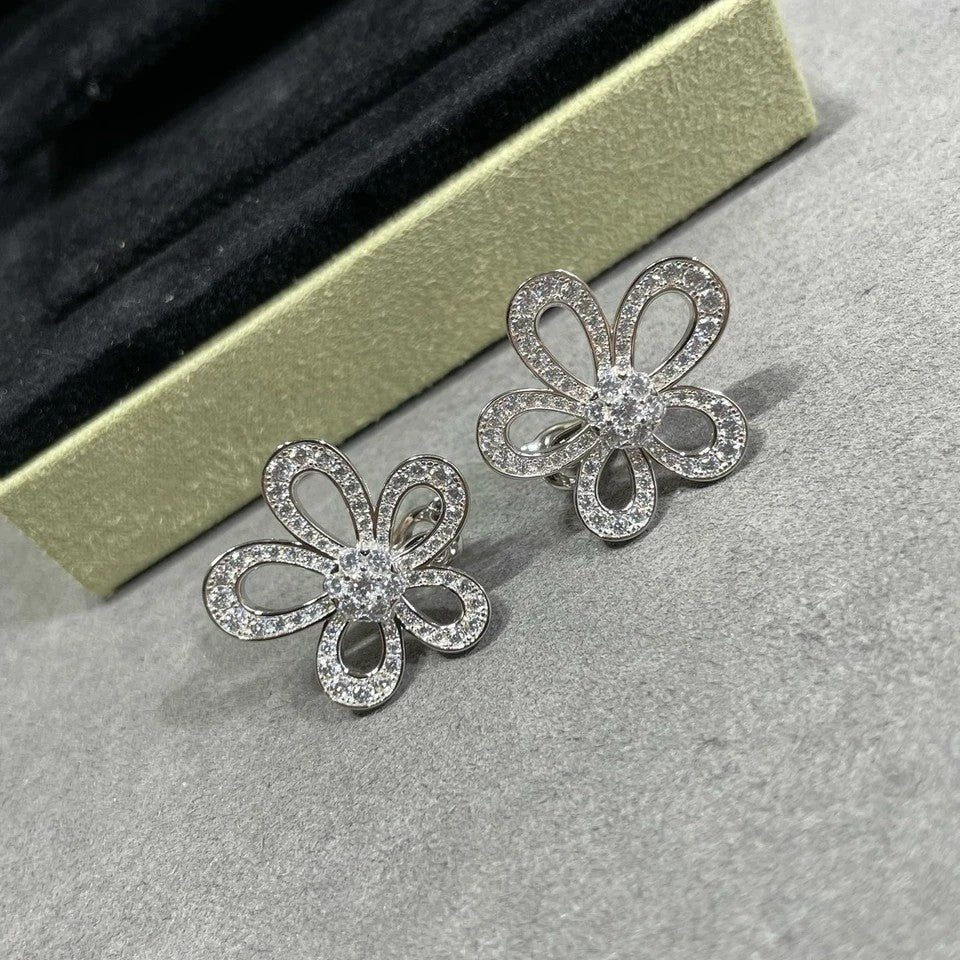 Boucles d'oreilles Fleur